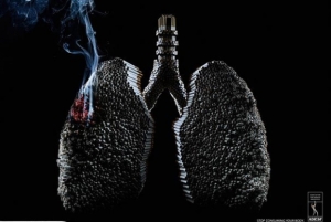 Smoking reduces weight. One lung after another.| © www.bestdesignoptions.com