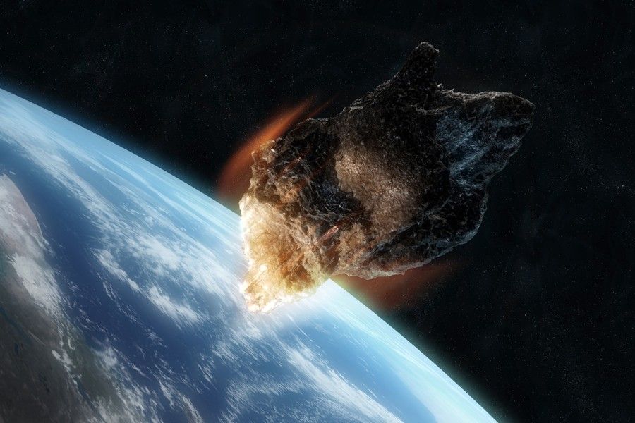 Asteroid Close To Earth