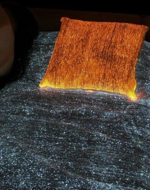 Luminous Fiber Optics Bed Cover