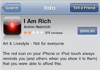 I Am Rich App