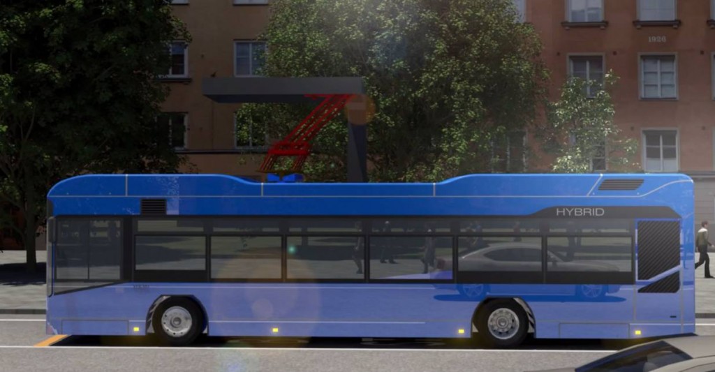 Busbaar Charger for Hybrid City Bus