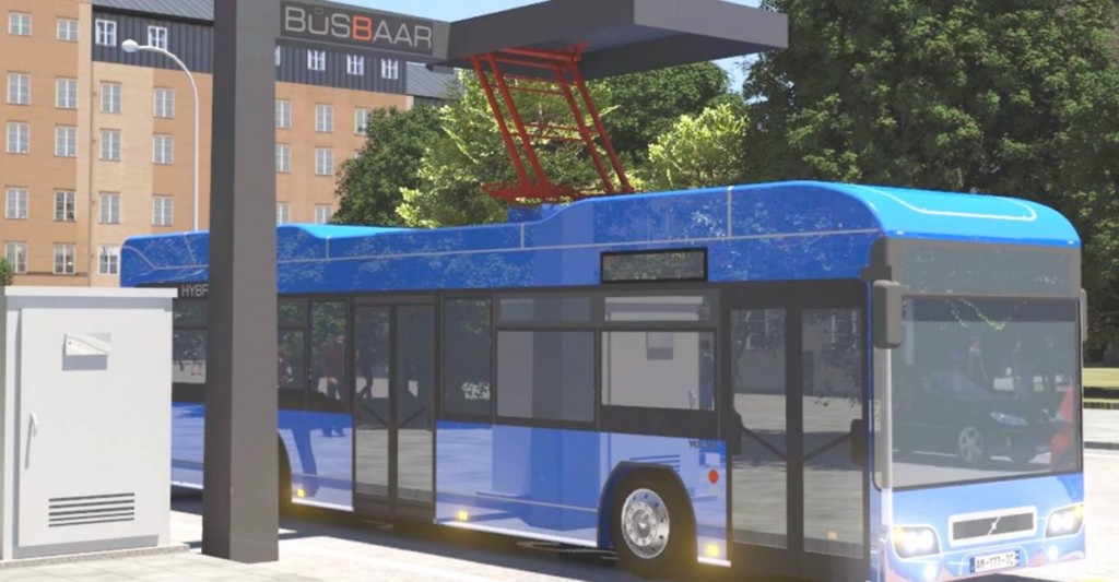 Busbaar Electric City Bus Charger