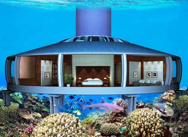 Underwater House in Fiji - H2ome