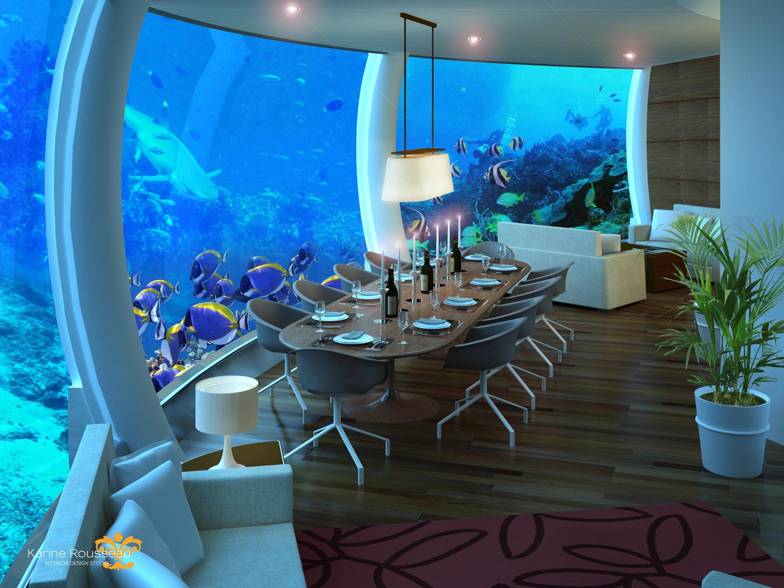 Underwater House - H2ome - Dining Room