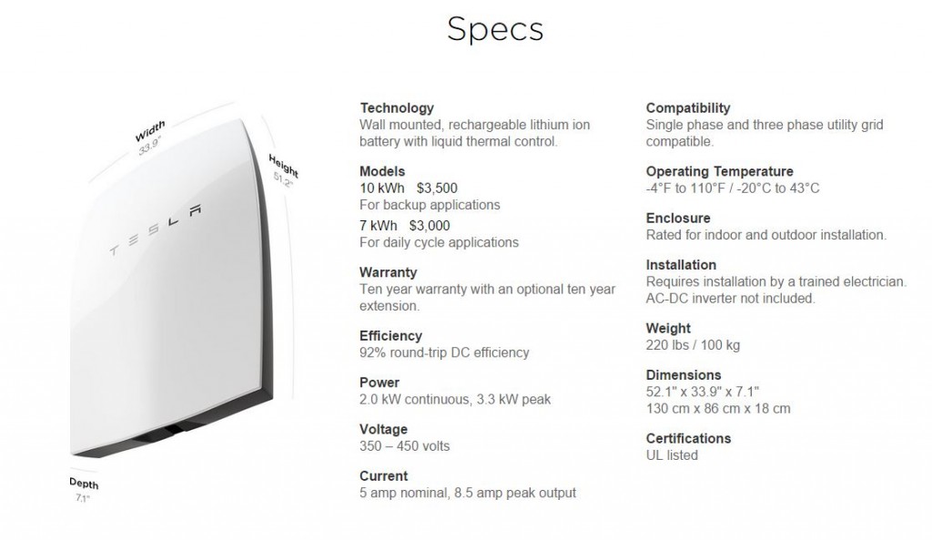 Tesla Battery 1