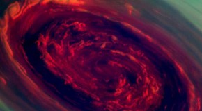 Hurricane On Saturn