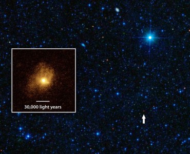 Galaxy turning gas into stars