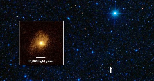 Galaxy turning gas into stars