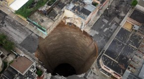 Sinkhole in Guatemala