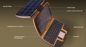 Solar Laptop Concept