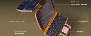 Solar Laptop Concept