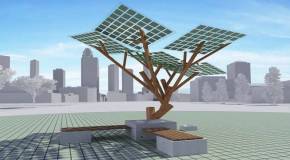 eTree - solar powered tree