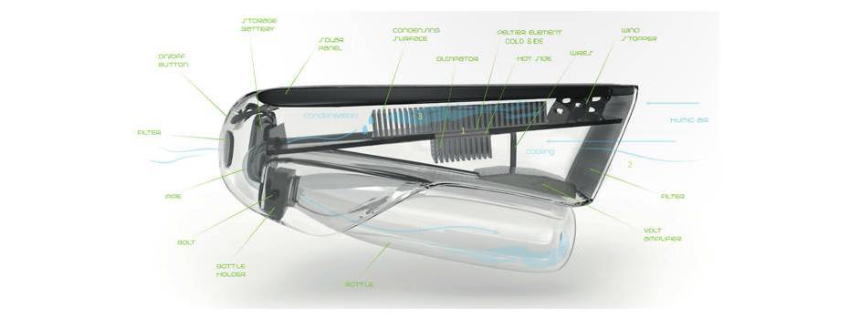 Fontus - A Self-Filling Water Bottle